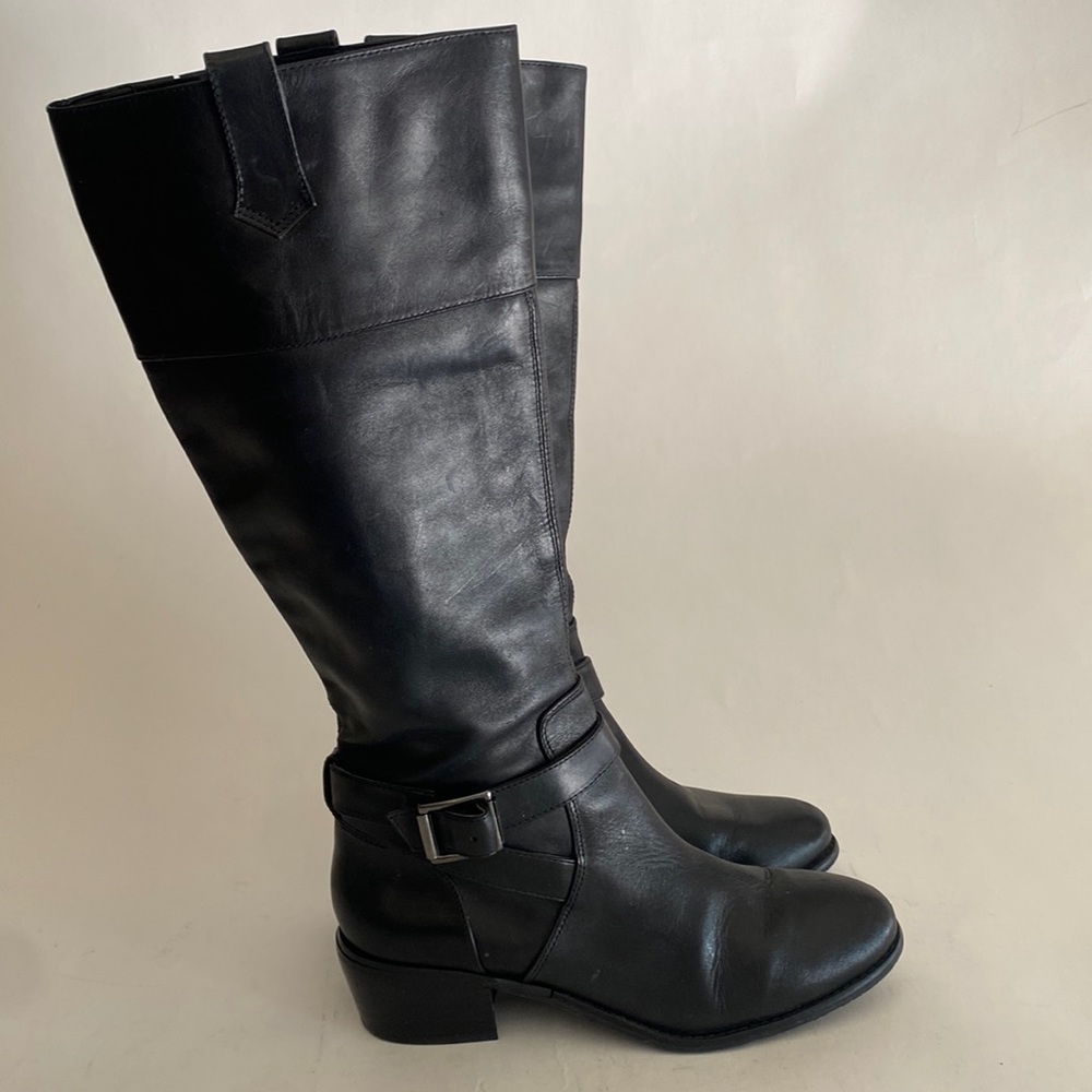 Knee High Leather Boots